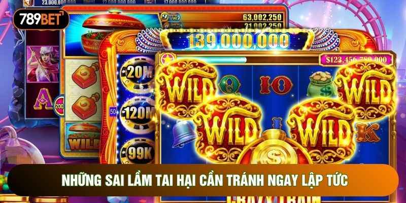 Những sai lầm tai hại cần tránh ngay lập tức Những sai lầm tai hại cần tránh ngay lập tức